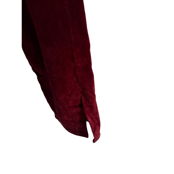 Fidelity 'Stevie' Velvet Jean - 31, Merlot - Picture 3 of 7